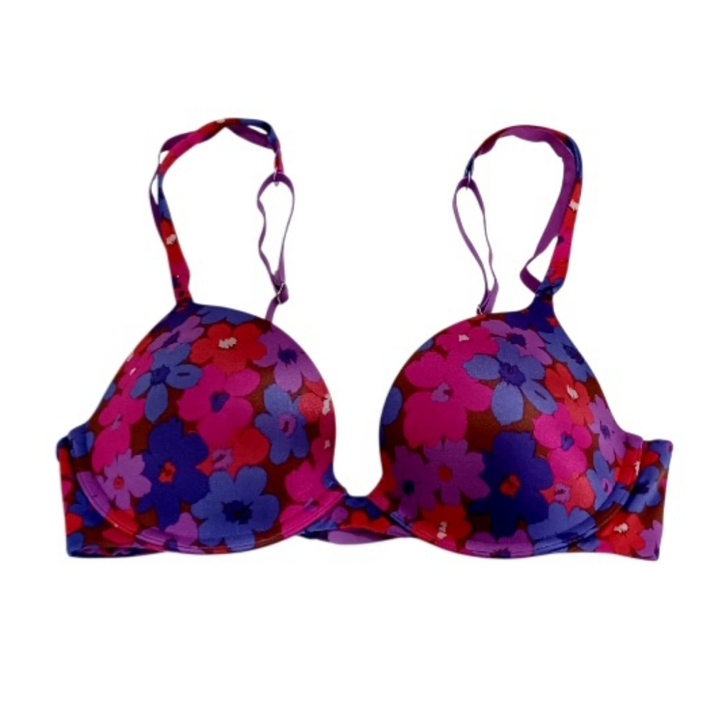 Victoria's Secret Floral Bra, Size 32C